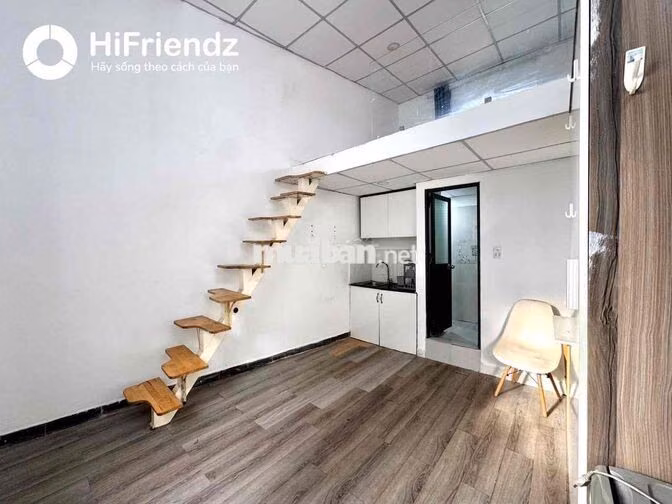 Phòng căn gác full nội thất cách đại học UEH 1km