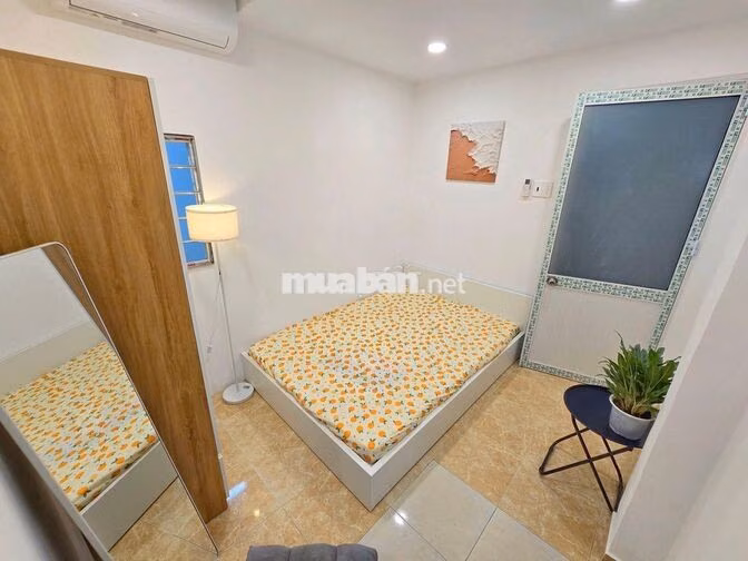 PHÒNG 1PN CỬA SỔ TRỜI FULL NỘI THẤT