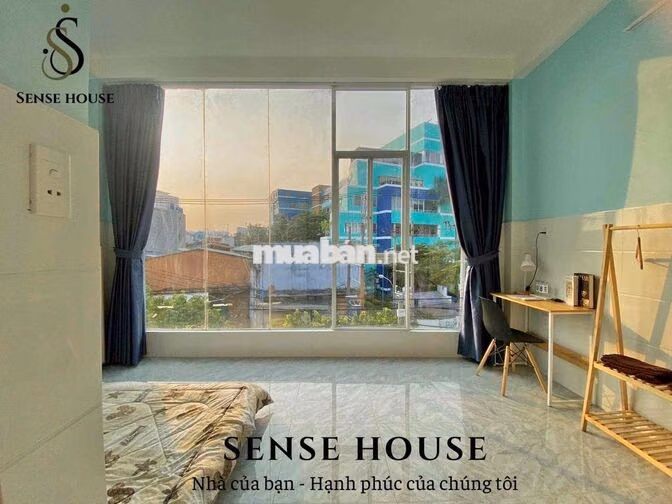 ‼️HÌNH THẬT GIÁ THẬT - Phòng đi bộ qua đại học Văn Hiến - có View kính