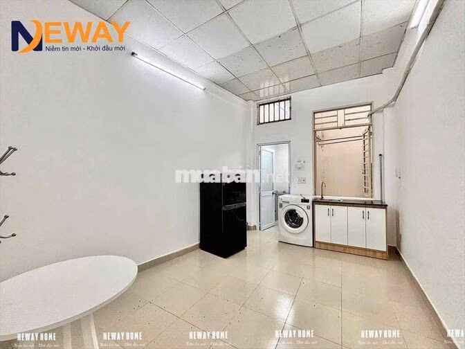 PHÒNG DẠNG 1PN TÁCH BẾP FULL NỘI THẤT KẾ BÊN CẦU CALMETTE