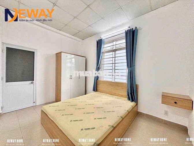 PHÒNG DẠNG 1PN TÁCH BẾP FULL NỘI THẤT KẾ BÊN CẦU CALMETTE