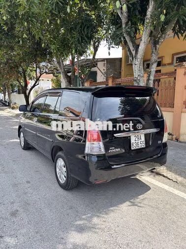Toyota Innova 2009 Số sàn Đen
