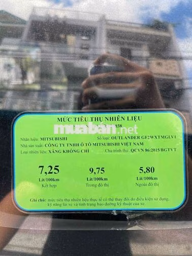 Mitsubishi Outlander 2019 CVT - Odo 53.000Km