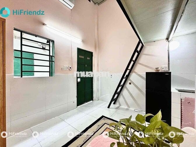 Duplex gác cao IUH VLU sẵn máy lạnh ngay Phan Văn Trị - Ở dc 4 ng 4 xe