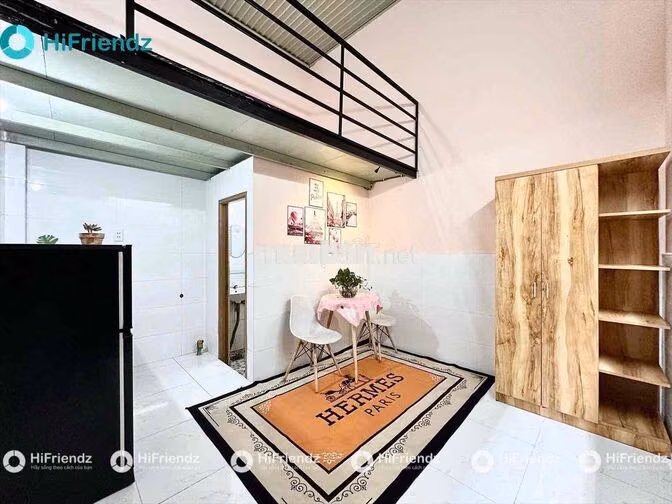 Duplex gác cao IUH VLU sẵn máy lạnh ngay Phan Văn Trị - Ở dc 4 ng 4 xe