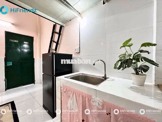 Duplex gác cao IUH VLU sẵn máy lạnh ngay Phan Văn Trị - Ở dc 4 ng 4 xe