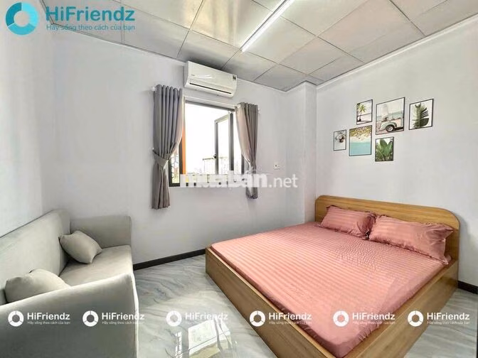 1PN TÁCH BẾP / STUDIO FULL NT GẦN BẾN XE Q8 THANG MÁY HẦM XE