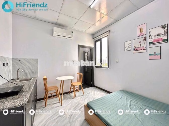 1PN TÁCH BẾP / STUDIO FULL NT GẦN BẾN XE Q8 THANG MÁY HẦM XE