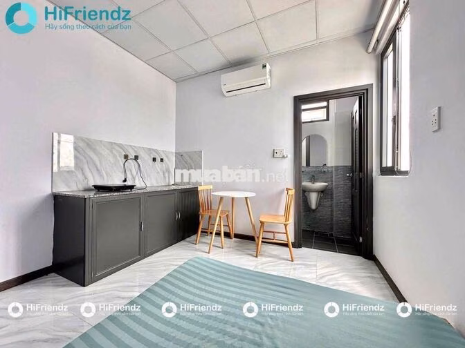1PN TÁCH BẾP / STUDIO FULL NT GẦN BẾN XE Q8 THANG MÁY HẦM XE