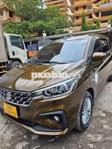 Suzuki Ertiga Hybrid 2022 Nâu Indonesia