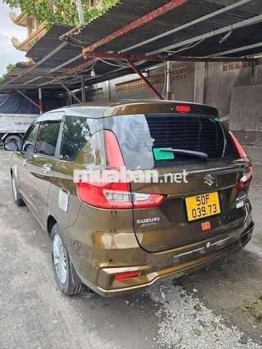 Suzuki Ertiga Hybrid 2022 Nâu Indonesia