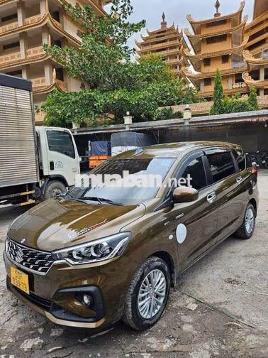 Suzuki Ertiga Hybrid 2022 Nâu Indonesia