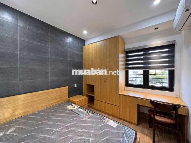 Căn hộ 1PN, mới xây, gần Vincom, ban công view hướng biển