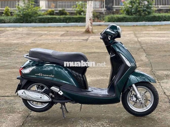 Yamaha Grande 2015 Xanh Xe tay ga