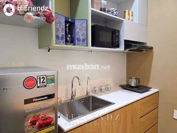 CHO THUÊ 1PN TÁCH BẾP BAN CÔNG – THANG MÁY