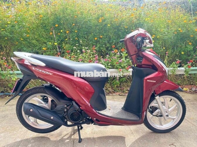 Honda Vision Cao Cấp màu Đỏ