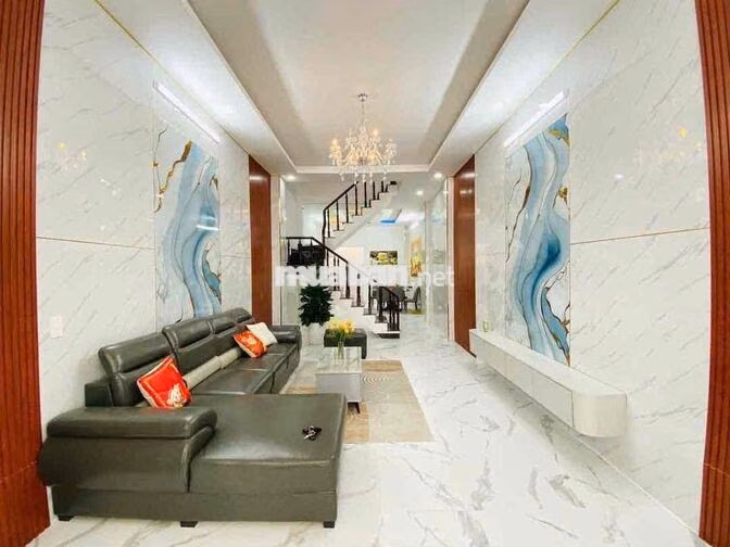 Hẻm 6m HUỲNH THIỆN LỘC, 3 Tấm, 4 x 20m, 3 Phòng Ngủ, 3 wc