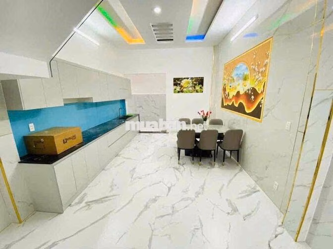 Hẻm 6m HUỲNH THIỆN LỘC, 3 Tấm, 4 x 20m, 3 Phòng Ngủ, 3 wc