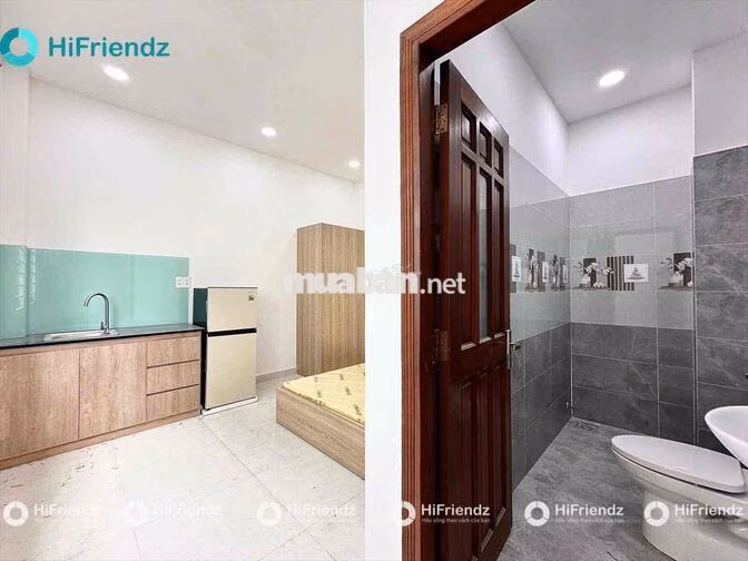 Phòng mặt tiền đường Full nội thất cửa sổ lớn thoáng mát ngay Gò Vấp
