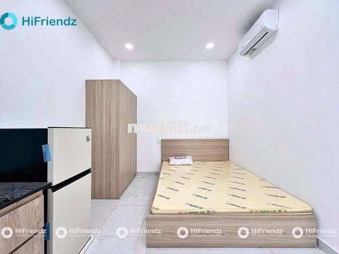 Phòng mặt tiền đường Full nội thất cửa sổ lớn thoáng mát ngay Gò Vấp