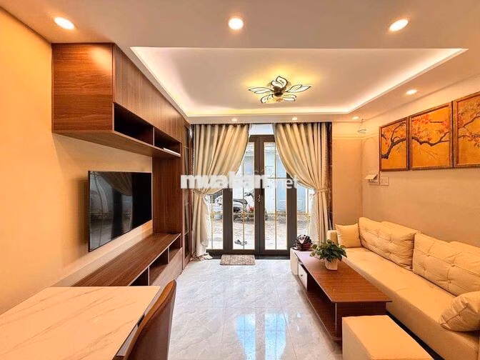 Chính Chủ Bán Toà Nhà VIP HXH 311 Nơ Trang Long 7,39x9,19 CN 53,1 6pn