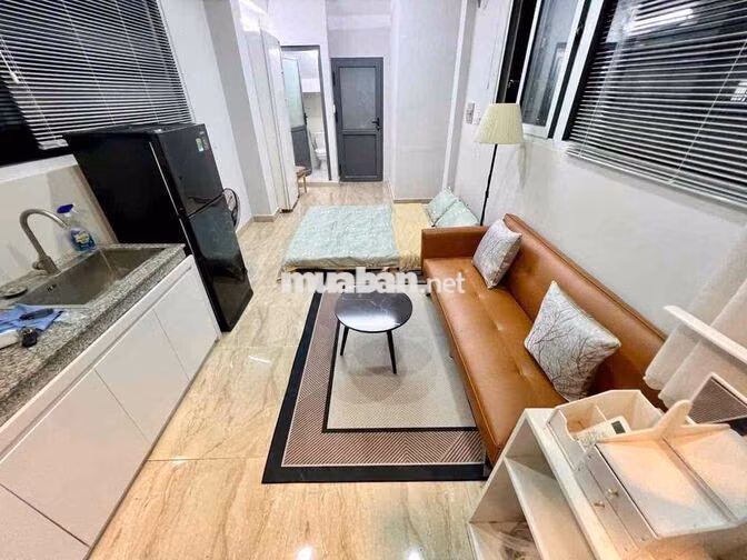 Cho thuê căn hộ Studio Ban công Q4 gần ĐH Luật, ĐH Nguyễn Tất Thành