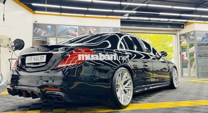 Mercedes-Benz S500L 2014 S63 AMG Bodykit Đen