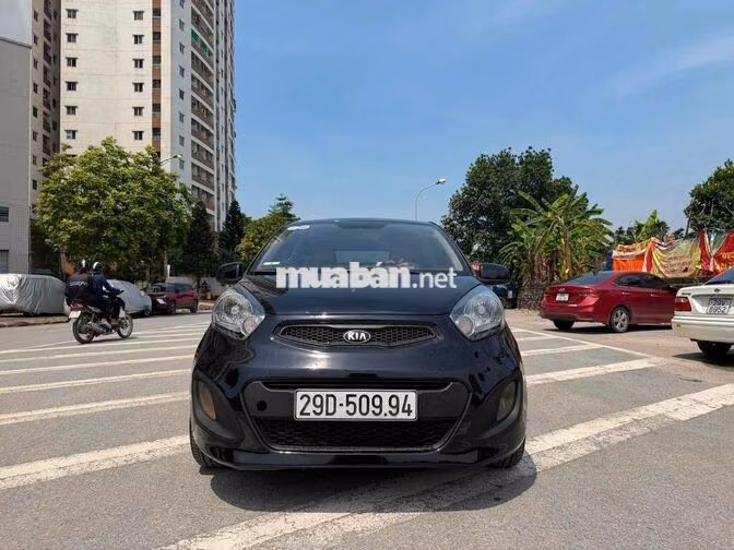 Kia Morning Van 1.0 AT 2013 Đen Tự động