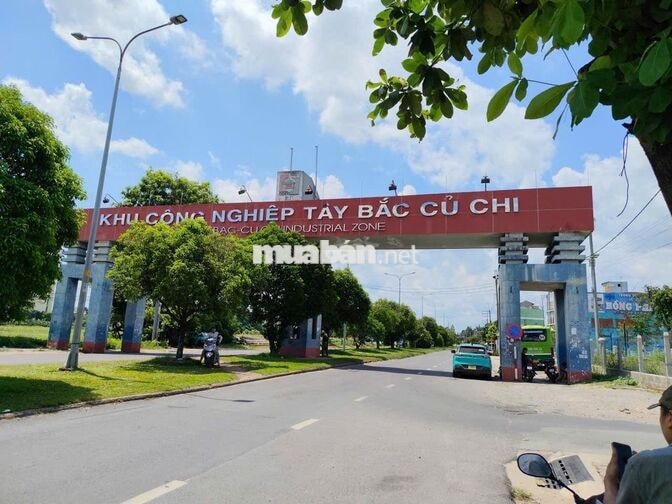 Đất Củ Chi 130m2 Chỉ 1 Tỷ 350 Gần KCN Tây Bắc . Sổ Hồng Riêng