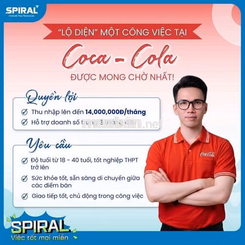 [ VĨNH TƯỜNG ] COCA-COLA TÌM SALE THỊ TRƯỜNG