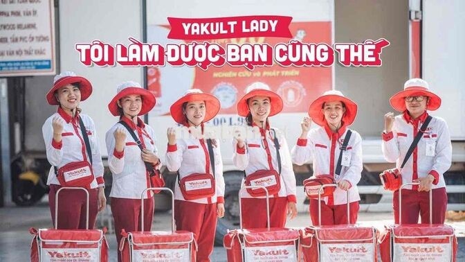 [LÀM NGAY, KO CẦN KN] YAKULT LADY