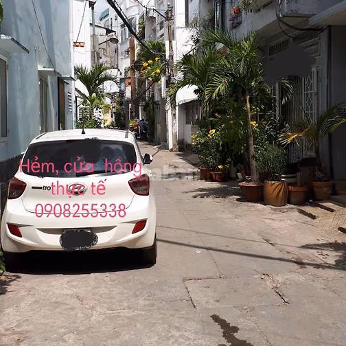 Bán nhà sát Rạch xuyên tâm gần chợ Bà Chiểu