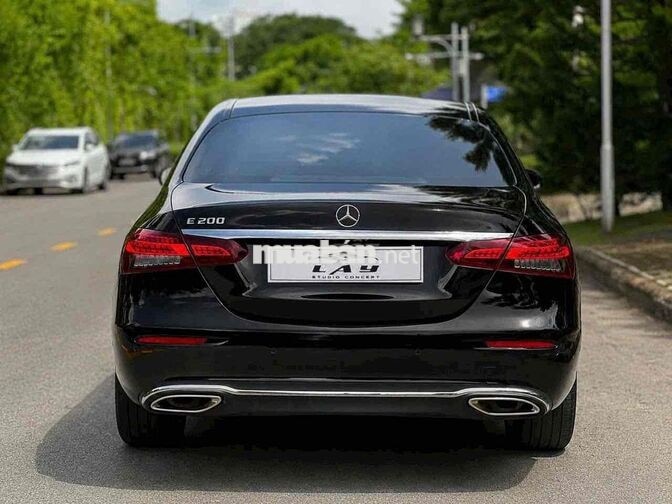 Mercedes E200 Exclusive 2022 Đen
