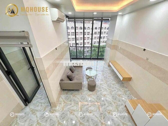 Duplex Ban Công View Kính 40m2 | Máy Giặt Riêng | Gần Đầm Sen