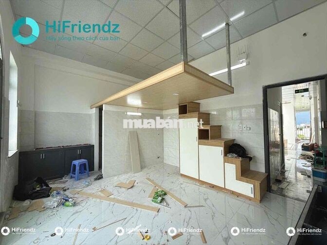 PHÒNG CÓ GÁC MỚI XÂY CÓ BAN CÔNG NGAY NTTU 3-4 BẠN Ở THOẢI MÁI QUẬN 12