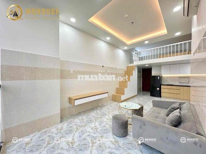 Duplex Ban Công View Kính 40m2 | Máy Giặt Riêng | Gần Đầm Sen