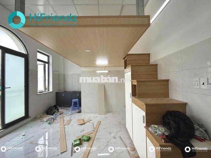 PHÒNG CÓ GÁC MỚI XÂY CÓ BAN CÔNG NGAY NTTU 3-4 BẠN Ở THOẢI MÁI QUẬN 12