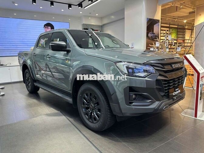 Isuzu D-Max Bán tải Diesel Tự động 6 cấp Xám