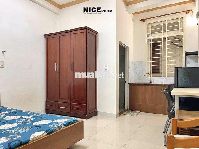 CHÍNH CHỦ CHO THUÊ STUDIO FULL NT  CỬA SỔ TRỜI KẾ BÊN ĐẠI HỌC FTU