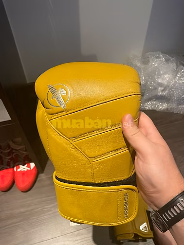 Bán găng boxing Hayabusa T3 LX, 16oz, màu vàng mù tạt.