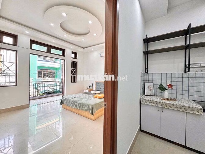 CĂN HỘ 1 PHÒNG NGỦ BAN CÔNG - GẦN AEON , GÒ DẦU - NHÀ MỚI NỘI THẤT NEW