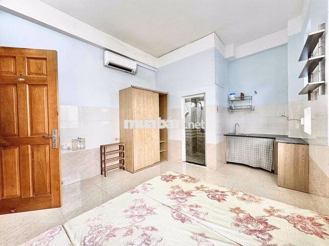 Studio thang máy - bảo vệ Bùi Hữu Nghĩa gần đại học Hồng Bàng - UEF BT