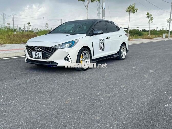 Hyundai Accent 2021 Trắng Tự động Ghế da