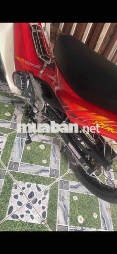 Suzuki Xì po 120 6 số Đỏ Trắng