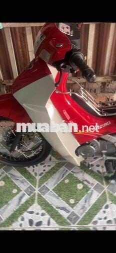 Suzuki Xì po 120 6 số Đỏ Trắng
