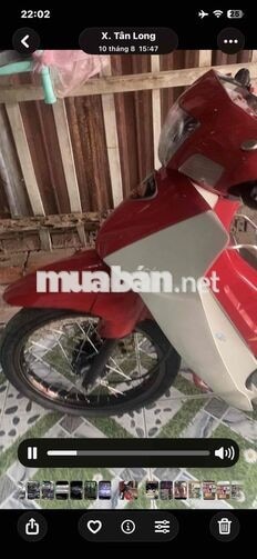 Suzuki Xì po 120 6 số Đỏ Trắng