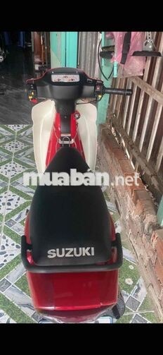 Suzuki Xì po 120 6 số Đỏ Trắng