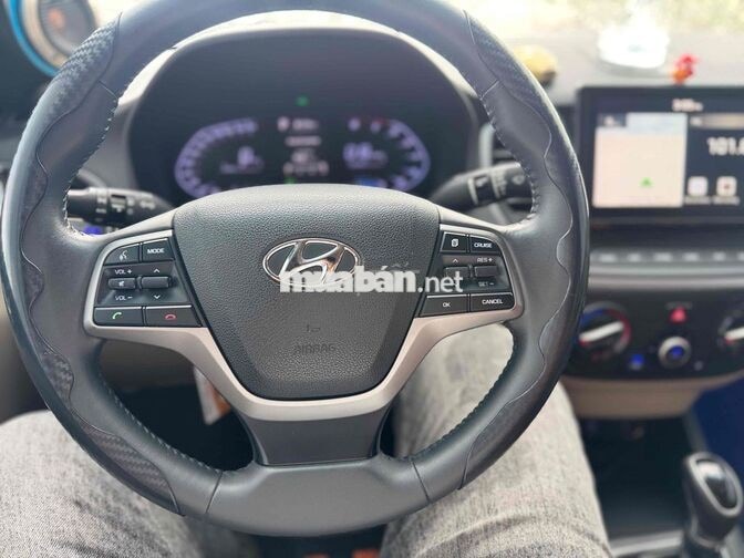Hyundai Accent 2021 Trắng Tự động Ghế da