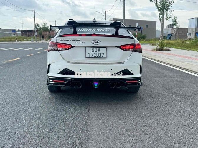 Hyundai Accent 2021 Trắng Tự động Ghế da