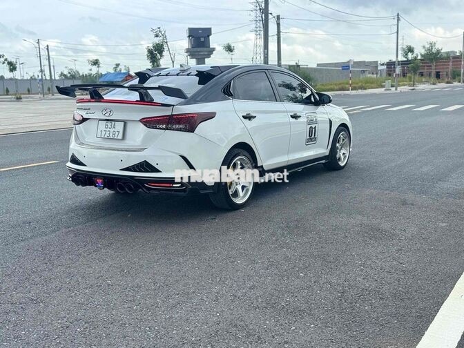 Hyundai Accent 2021 Trắng Tự động Ghế da